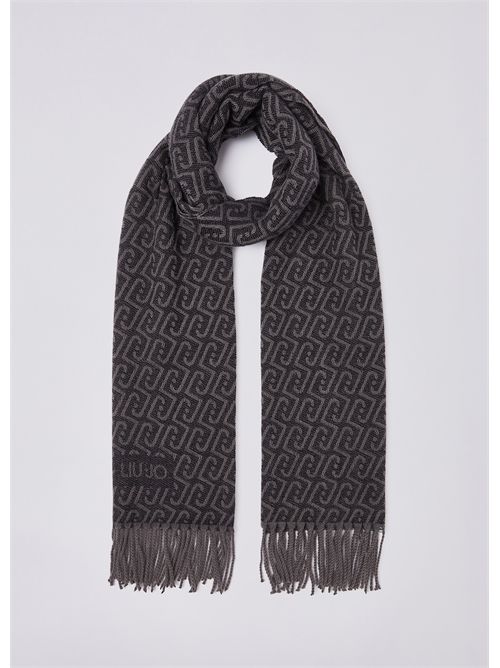 Stola con logo monogram LIU JO | 2F6028T2742/03215